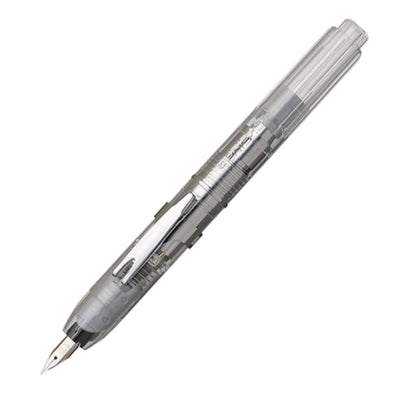 Platinum Gift Set - Curidas Prism Crystal Fine Fountain Pen with Ink Bottle