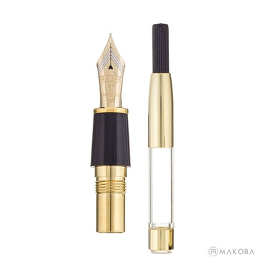 Platinum Izumo Tagayasan Fountain Pen, Glossy Brown - 18K Gold Nib 3