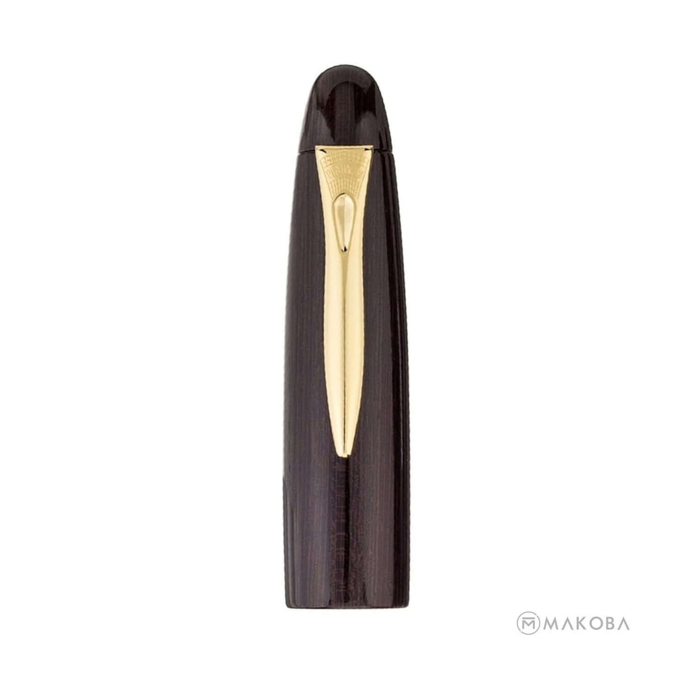 Platinum Izumo Tagayasan Fountain Pen, Glossy Brown - 18K Gold Nib 5