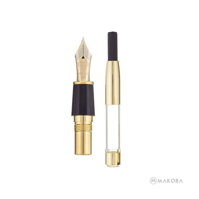 Platinum Izumo Tagayasan Fountain Pen Matte Brown - 18K Gold Nib 4