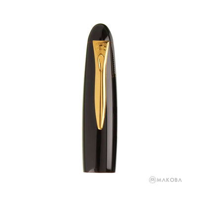 Platinum Izumo Tamenuri Fountain Pen Akatame Red - 18K Gold Nib 2