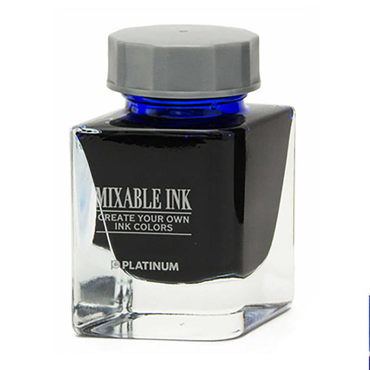 Platinum Mixable Aurora Blue Ink Bottle, Blue - 20ml