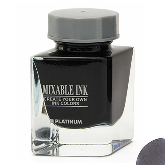 Platinum Mixable Smoke Black Ink Bottle, Black - 20ml
