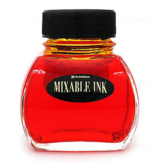 Platinum Mixable Sunny Yellow Ink Bottle, Yellow - 60ml