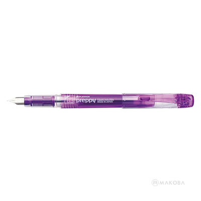 Platinum Preppy Fountain Pen Purple - Steel Nib 3