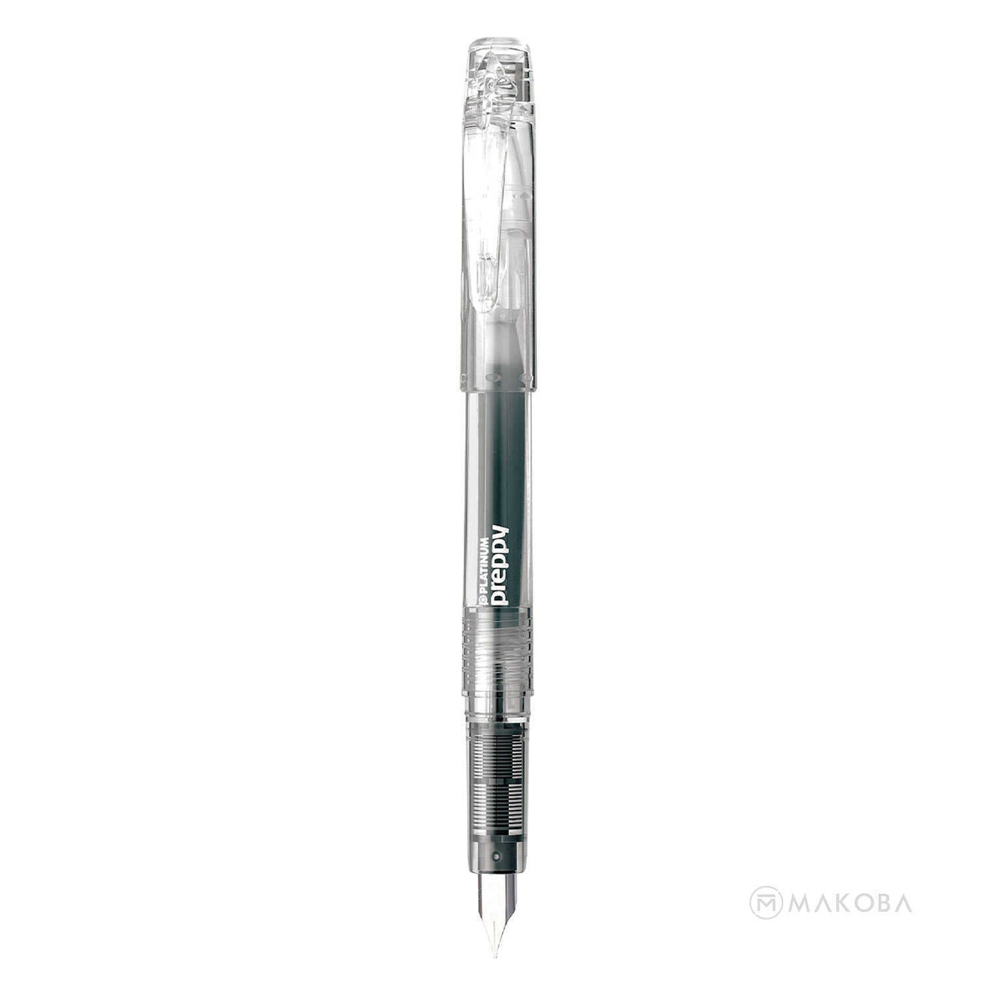 Platinum Preppy Fountain Pen Transparent - Steel Nib 2