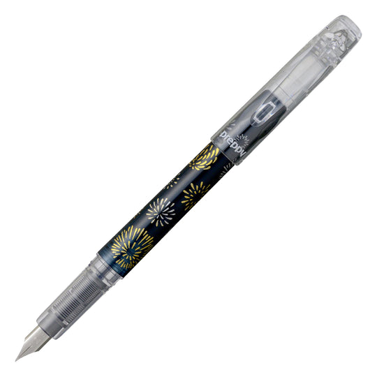 Platinum Preppy Wa 3rd Modern Maki-e Fountain Pen - Hanabi (Limited Edition)