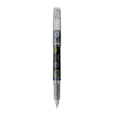 Platinum Preppy Wa 3rd Modern Maki-e Fountain Pen - Hanabi (Limited Edition)
