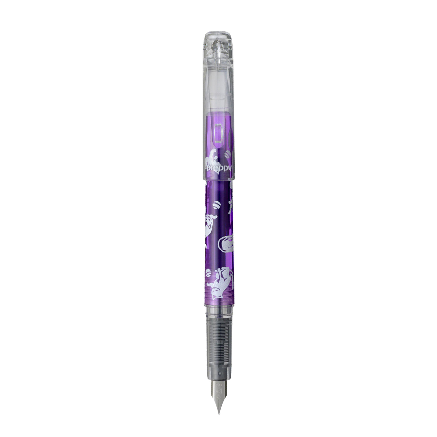 Platinum Preppy Wa 3rd Modern Maki-e Fountain Pen - Neko (Limited Edition)