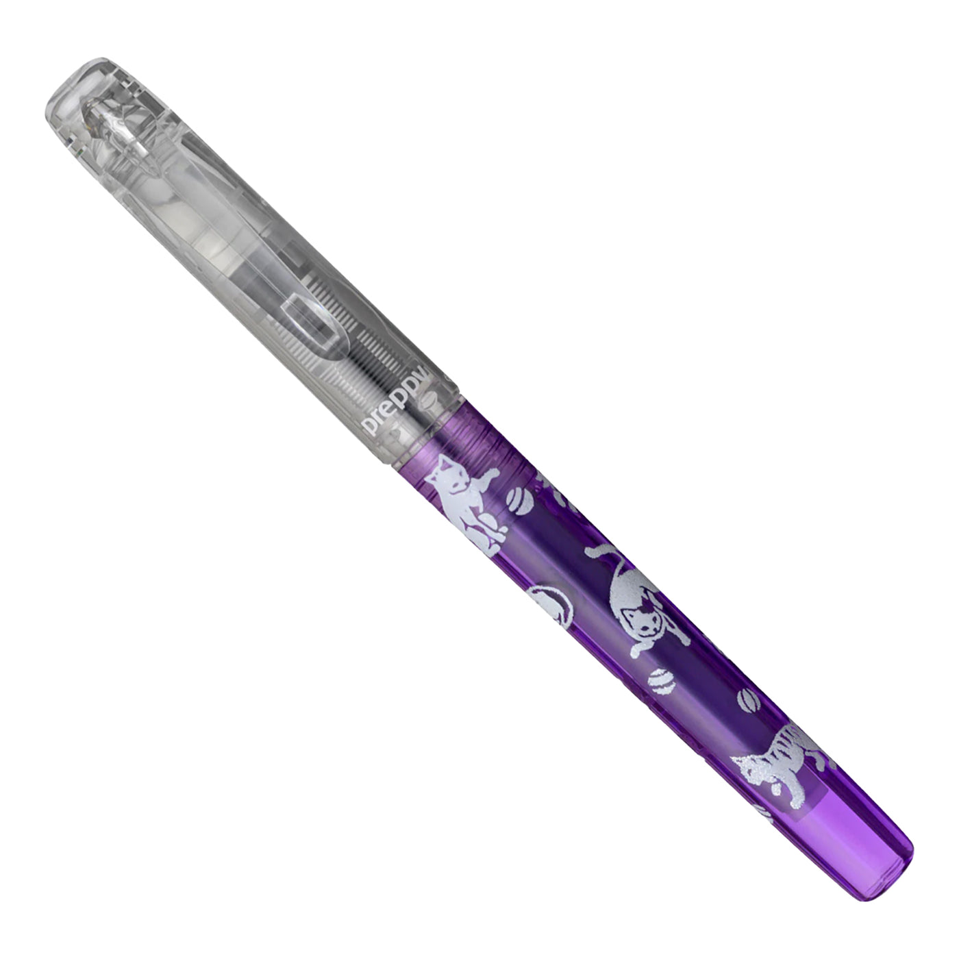Platinum Preppy Wa 3rd Modern Maki-e Fountain Pen - Neko (Limited Edition)