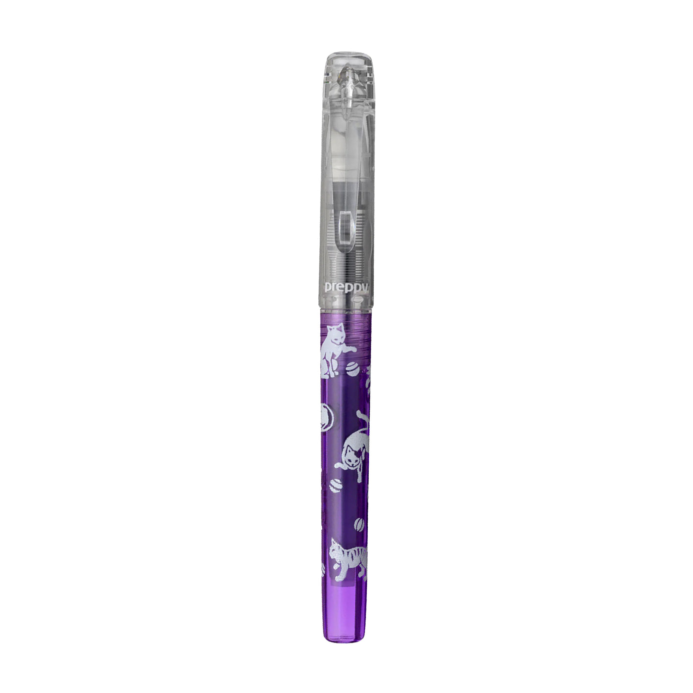 Platinum Preppy Wa 3rd Modern Maki-e Fountain Pen - Neko (Limited Edition)