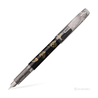 Platinum Preppy Wa Limited Edition Fountain Pen Ogi Chirashi (Black) - Steel Nib 1