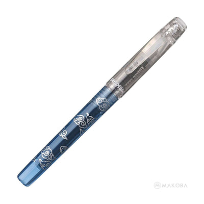 Platinum Preppy Wa Limited Edition Fountain Pen Reishigumo (Blue) - Steel Nib 2