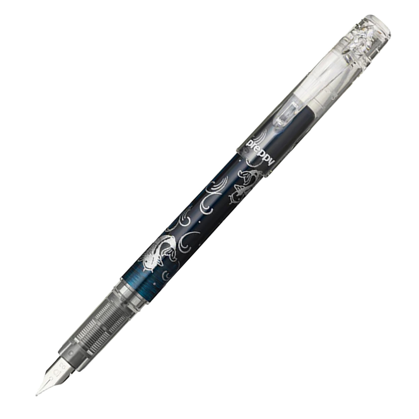 Platinum Preppy Wa Modern Maki-e Fountain Pen - Koi Notaki Nobori (Limited Edition) 1