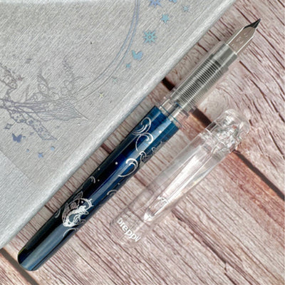 Platinum Preppy Wa Modern Maki-e Fountain Pen - Koi Notaki Nobori (Limited Edition) 7