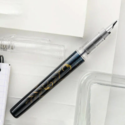 Platinum Preppy Wa Modern Maki-e Fountain Pen - Yanagi Ni Koumori (Limited Edition) 7