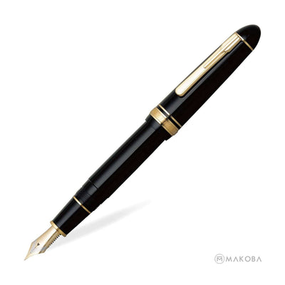 Platinum President Fountain Pen - Black 1