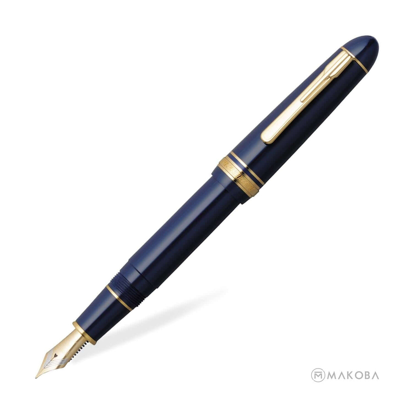 Platinum President Fountain Pen - Blue 1