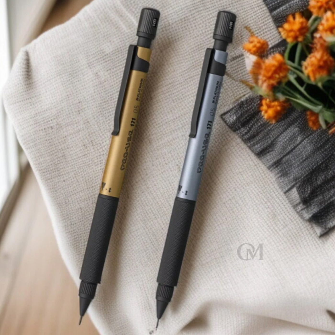 Platinum Pro-Use 171 0.5mm Mechanical Pencil - Frost Silver PVD (Limited Edition)