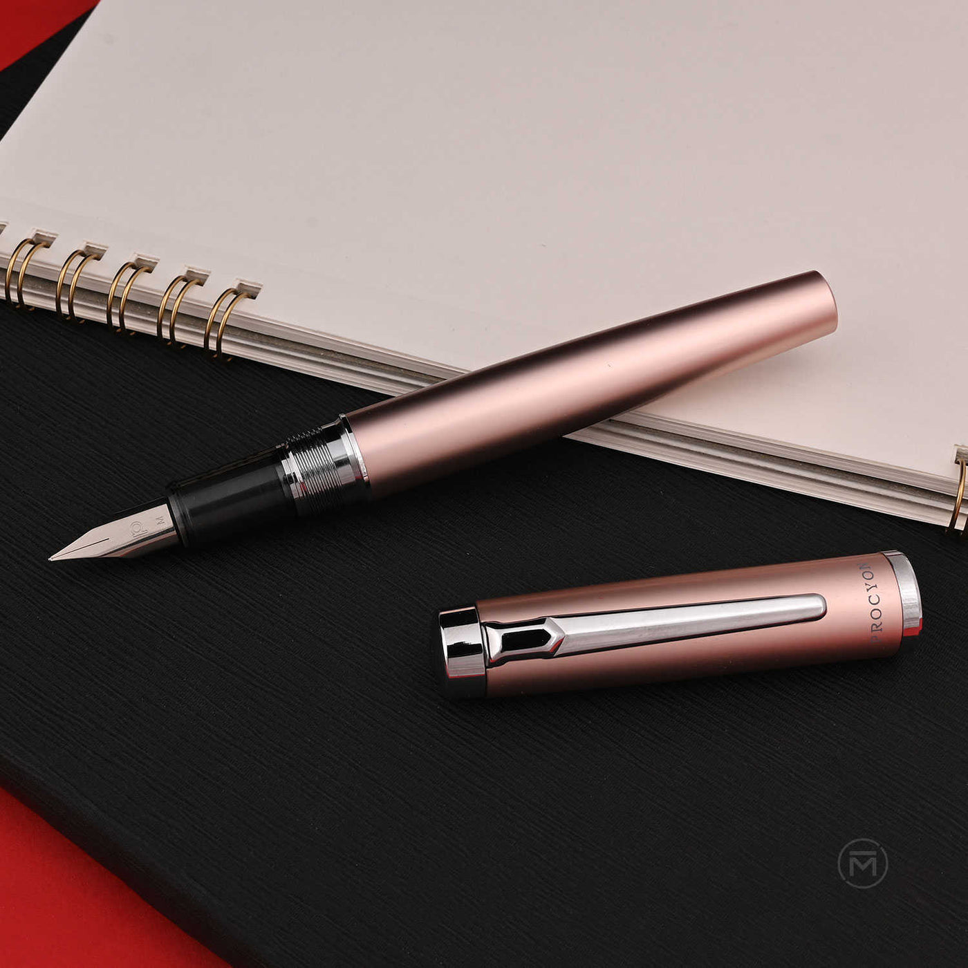 Platinum Procyon Fountain Pen - Luster Rosegold 1