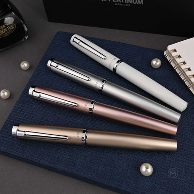 Platinum Procyon Fountain Pen - Luster Rosegold 9