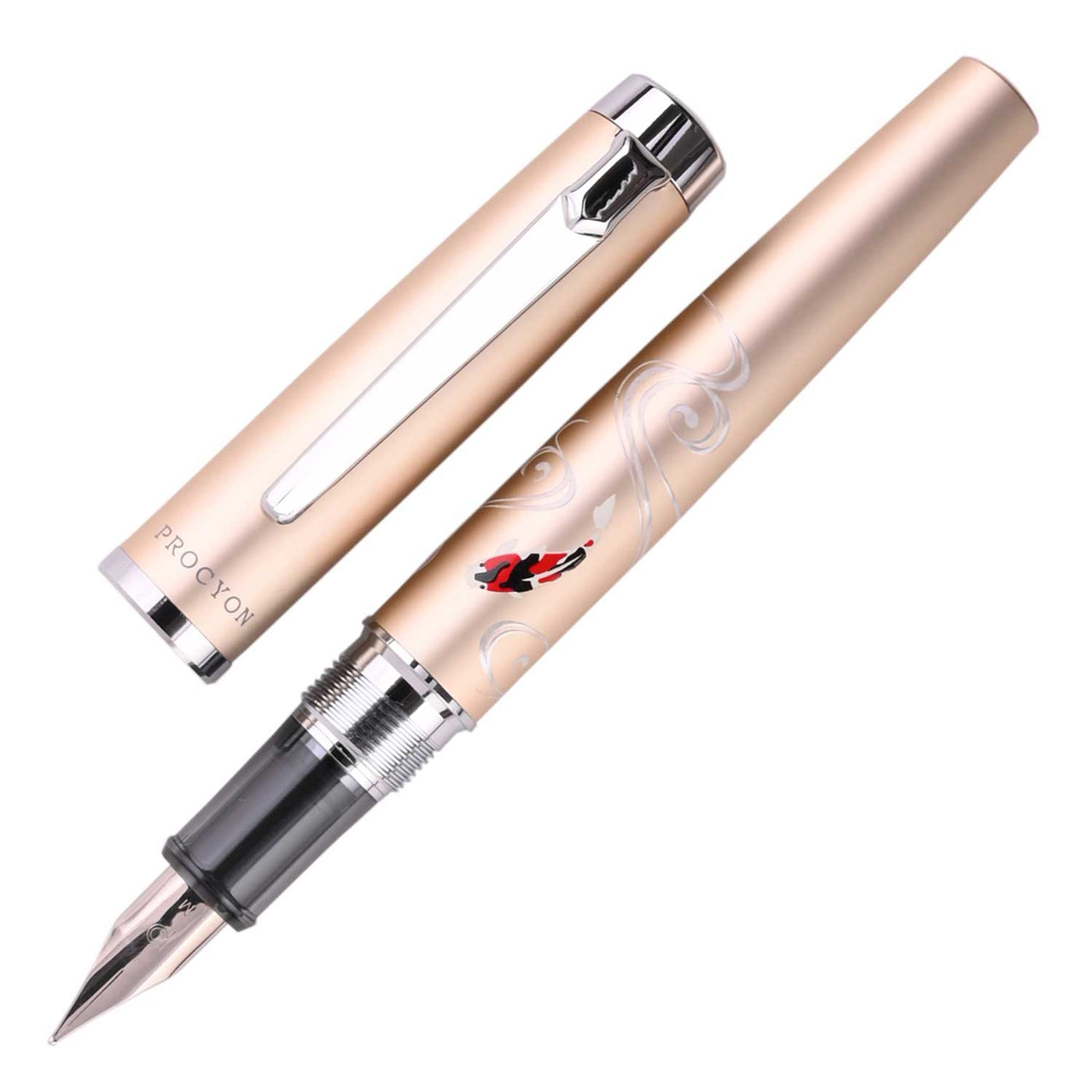 Platinum Procyon Luster Modern Maki-e Fountain Pen - Nishikigoi