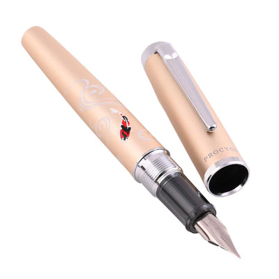 Platinum Procyon Luster Modern Maki-e Fountain Pen - Nishikigoi