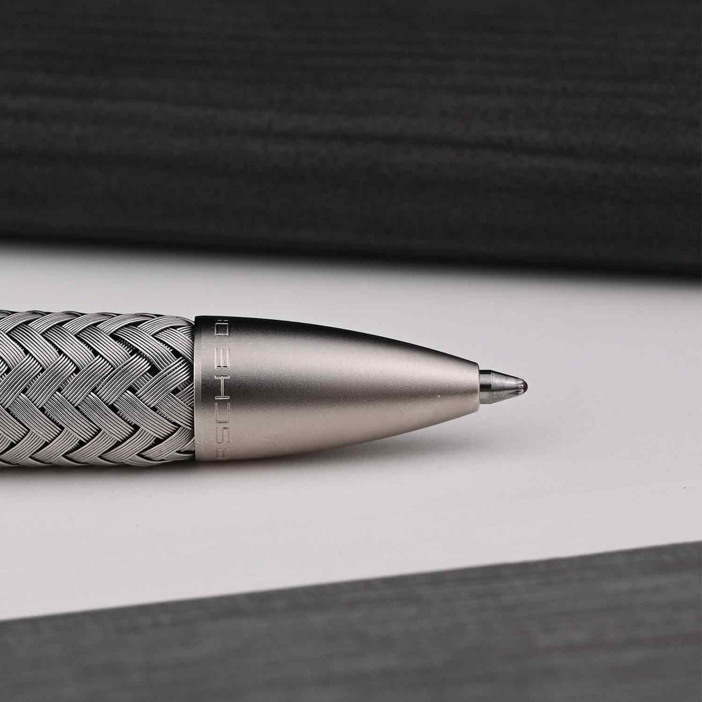 Porsche Design Tecflex Ball Pen Steel - Chrome Trim 3
