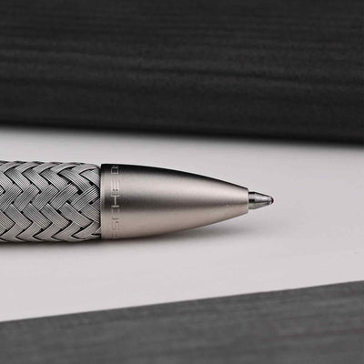 Porsche Design Tecflex Ball Pen Steel - Chrome Trim 3