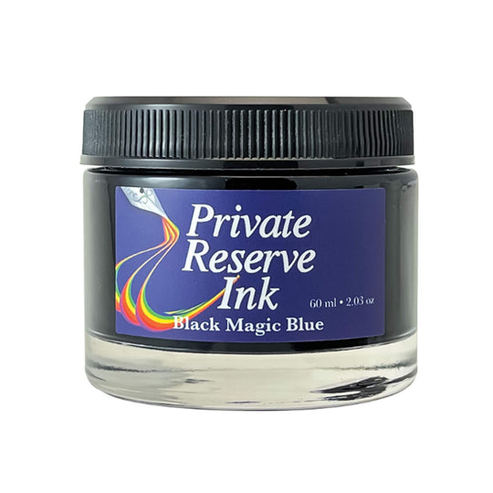 Private Reserve Black Magic Blue Ink Bottle, Dark Blue - 60ml
