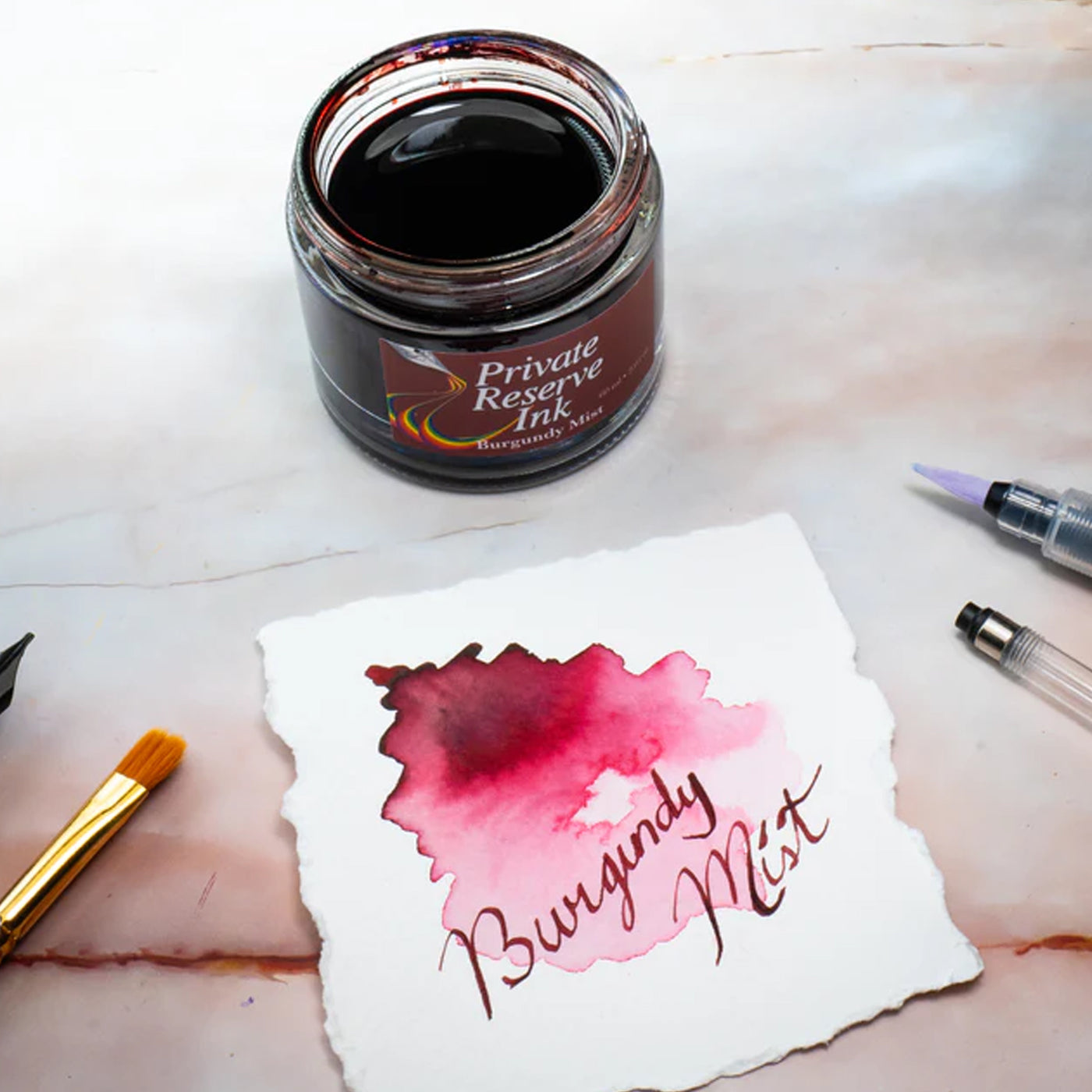 Buy Private Reserve Burgundy Mist Ink|Private Reserve Fountain Pen Inks ...