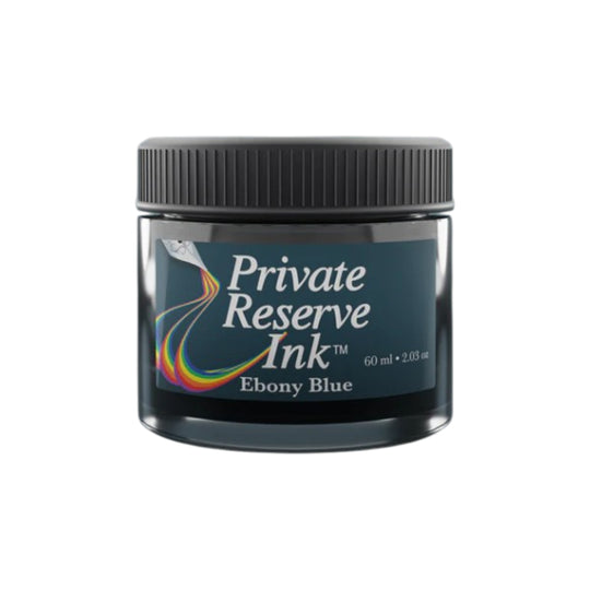 Private Reserve Ebony Blue Ink Bottle, Turquoise - 60ml