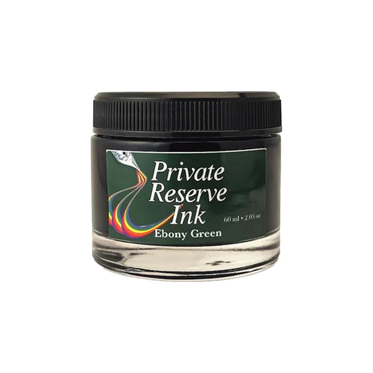Private Reserve Ebony Green Ink Bottle, Dark Green - 60ml