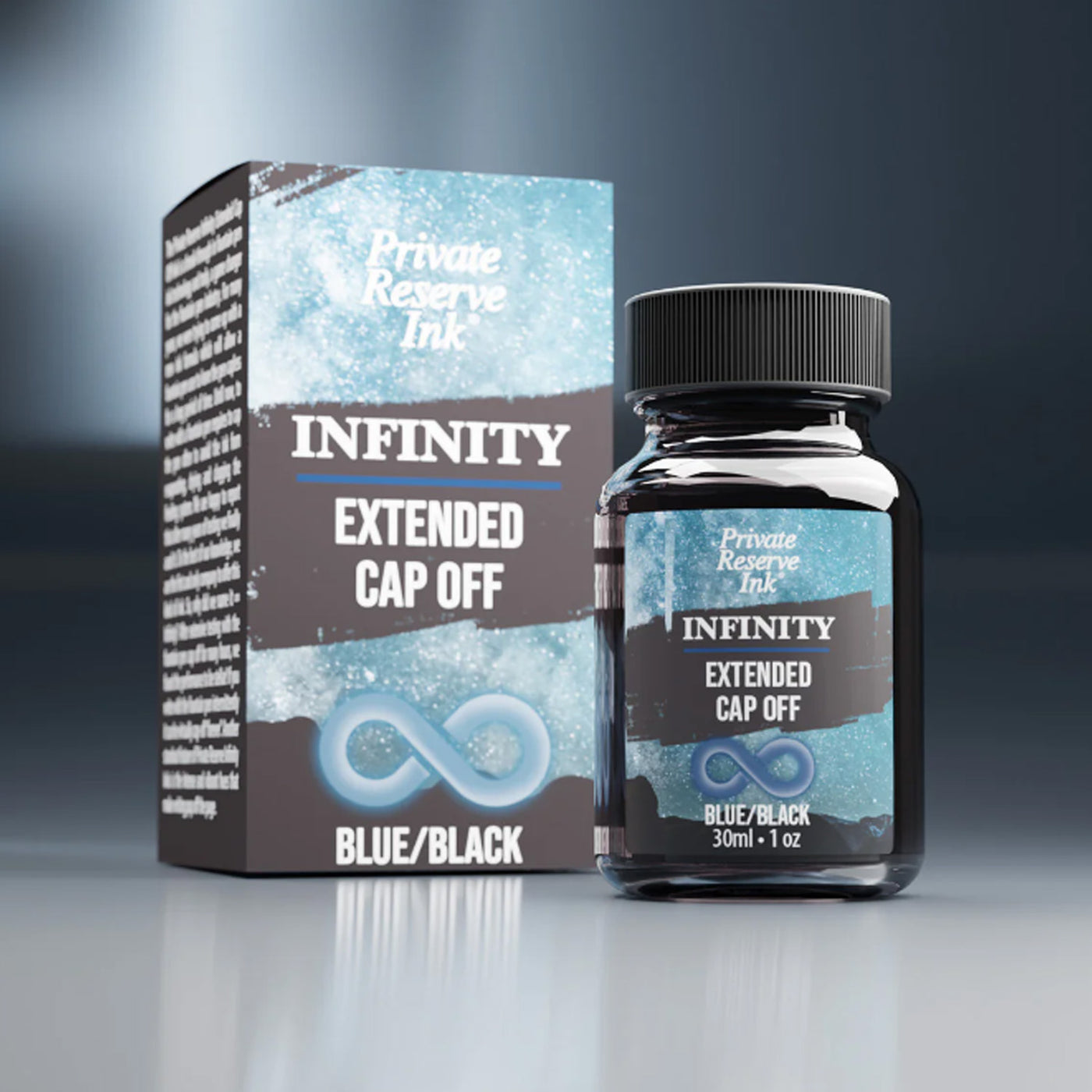 Private Reserve Infinity Blue Black Ink Bottle - 30ml 3