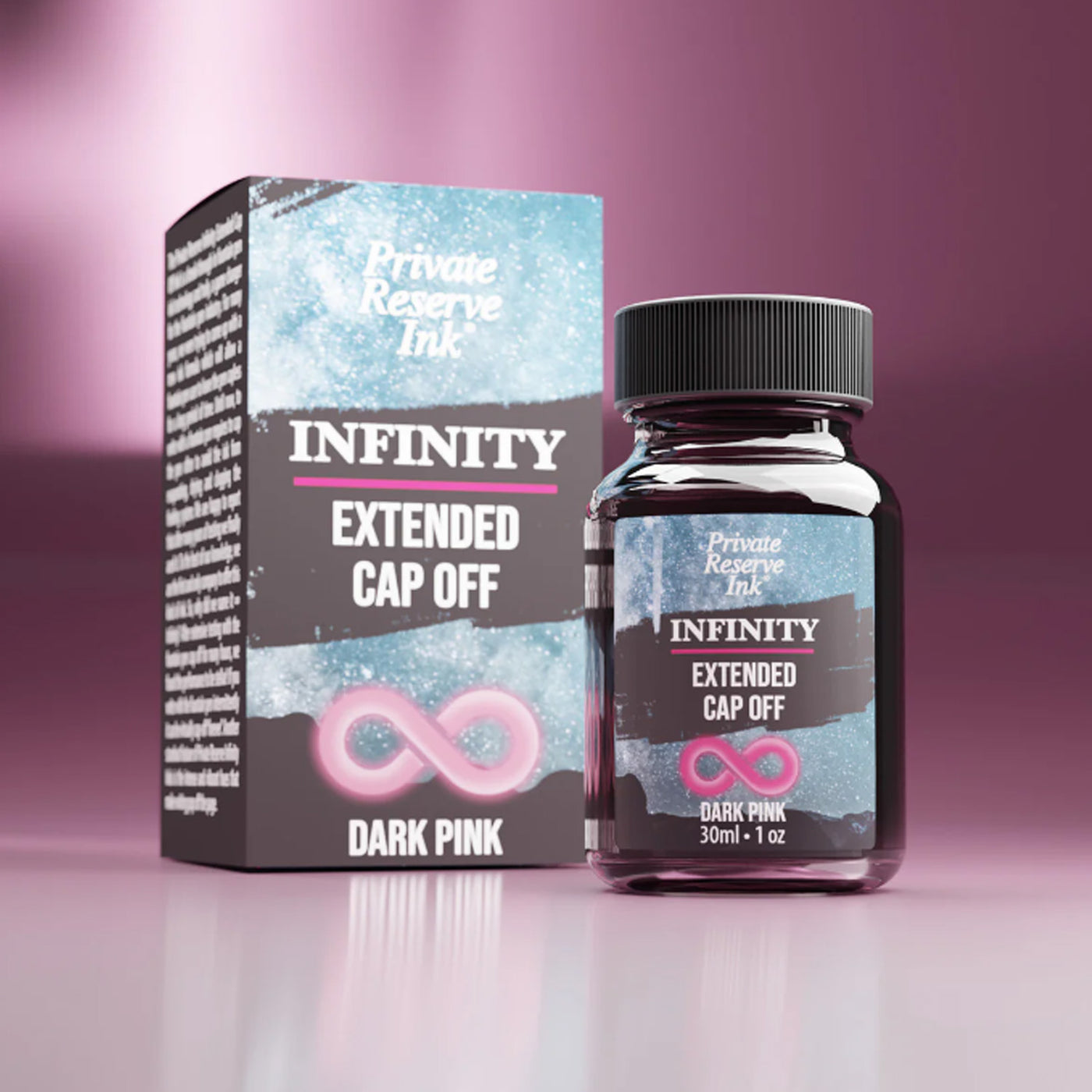 Private Reserve Infinity Dark Pink Ink Bottle - 30ml 3