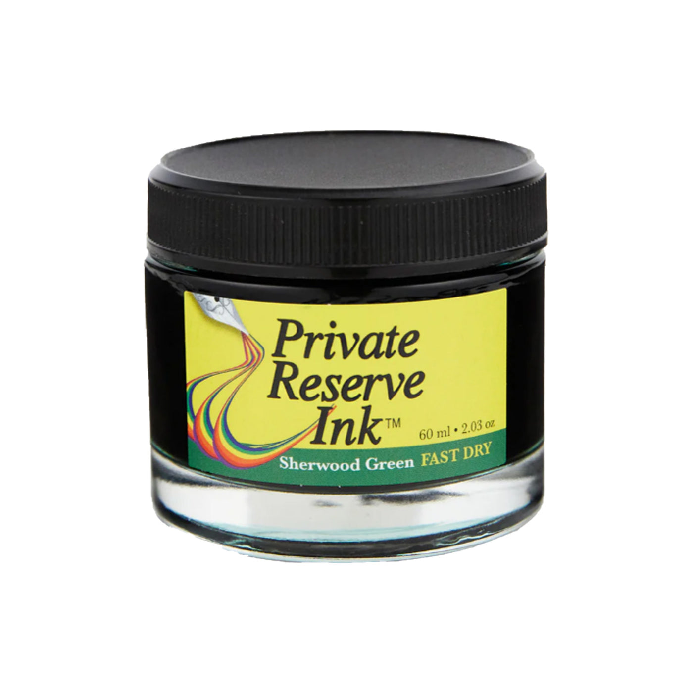 Private Reserve Sherwood Green Fast Dry Ink Bottle - 60ml 1