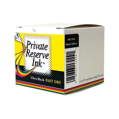 Private Reserve Ultra Black Fast Dry Ink Bottle - 60ml 2