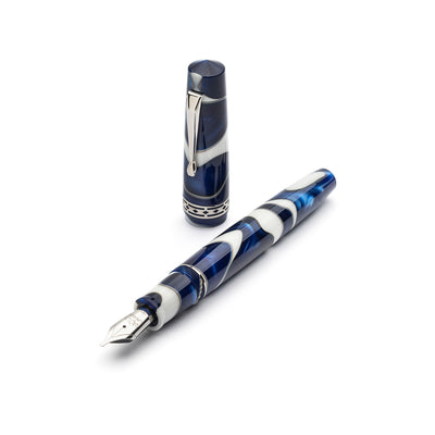 Radius 1934 Settimo Fountain Pen - Blue Sky CT 1