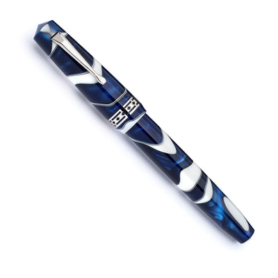 Radius 1934 Settimo Fountain Pen - Blue Sky CT 2