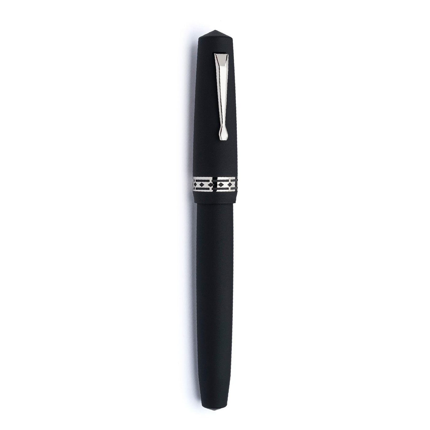 Radius 1934 Settimo Fountain Pen - Matte Black CT 3