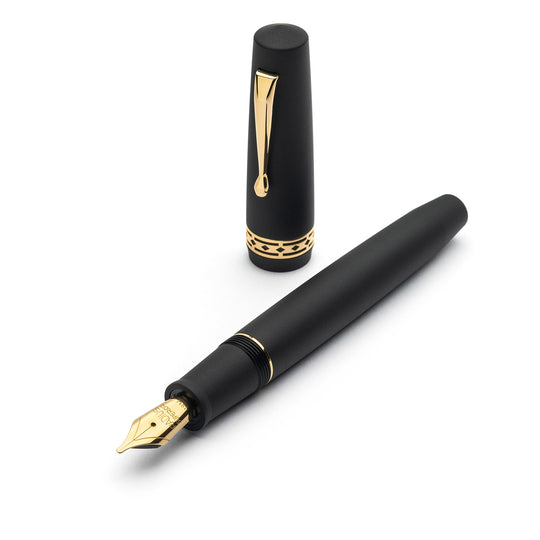 Radius 1934 Settimo Fountain Pen - Matte Black GT