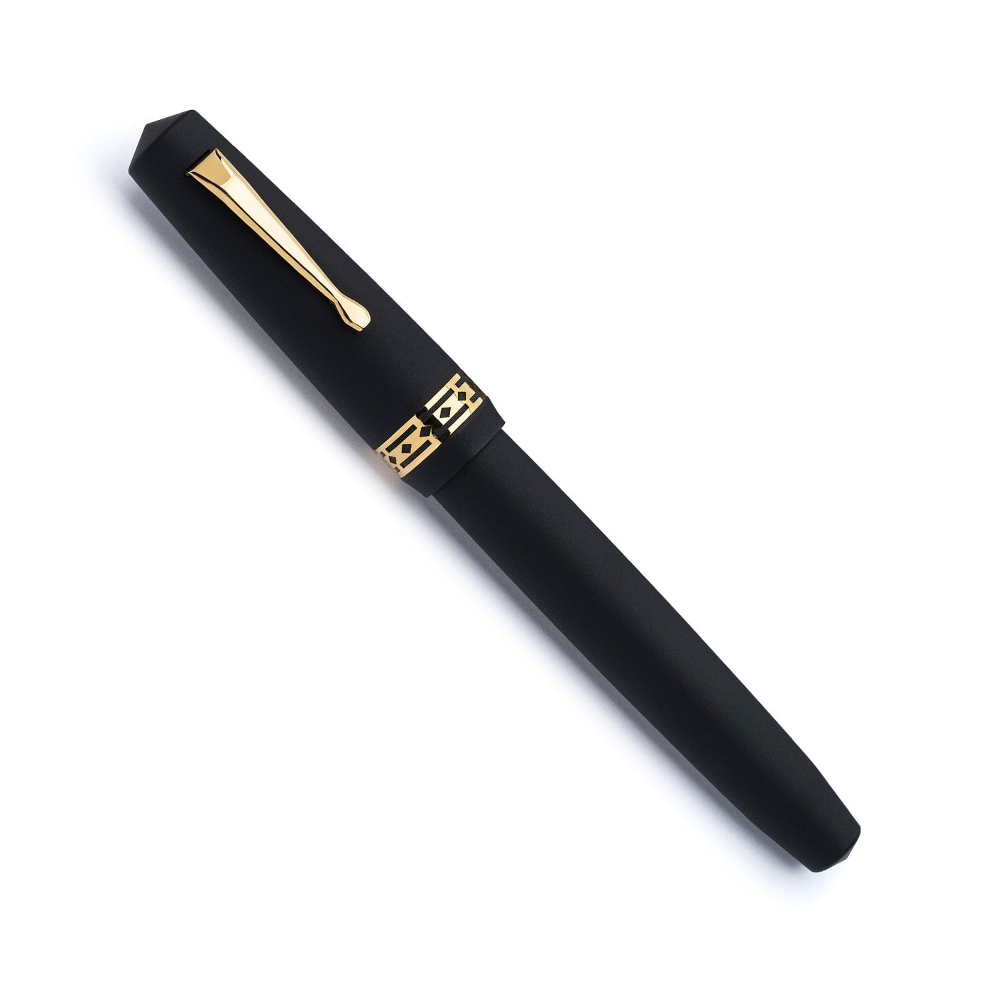 Radius 1934 Settimo Fountain Pen - Matte Black GT 2