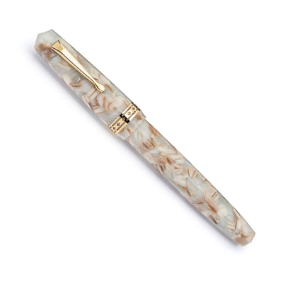 Radius 1934 Settimo Fountain Pen - White Marble GT 2