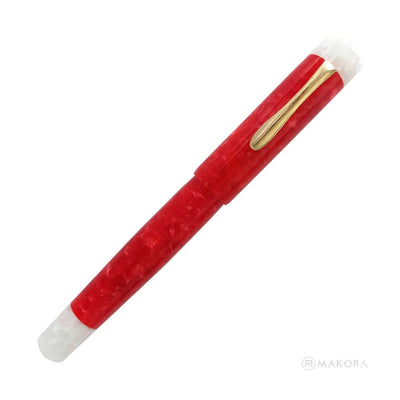 Ranga Giant Santa Regular Acrylic Fountain Pen Red White Steel Nib 5