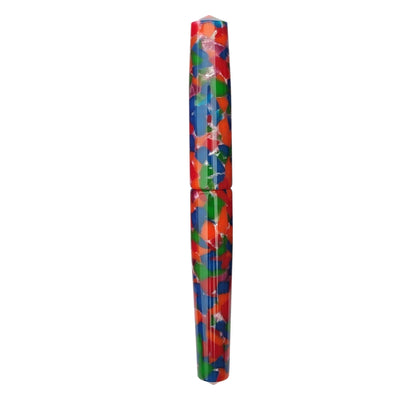Ranga Abhimanyu Premium Acrylic Fountain Pen Rainbow Cracked Ice 2