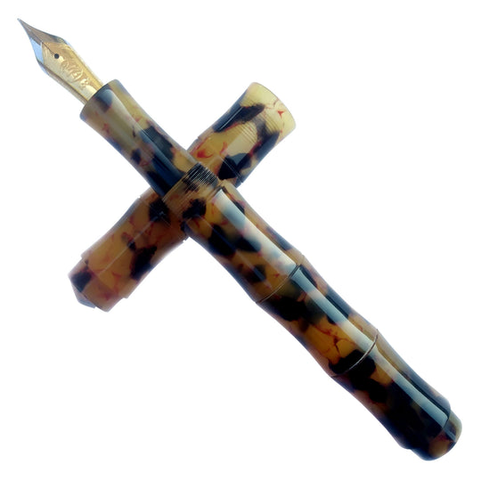 Ranga Regular Bamboo Premium Acrylic Fountain Pen - Tortuga
