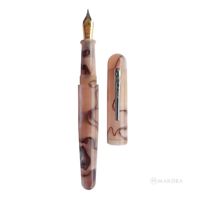 Ranga Pens Model 4C Regular Acrylic Fountain Pen Darkwood 2