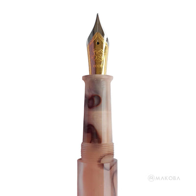 Ranga Pens Model 4C Regular Acrylic Fountain Pen Darkwood 3