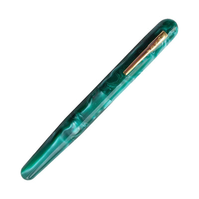 Ranga Pens Model 4C Regular Acrylic Fountain Pen Malachite Green 4