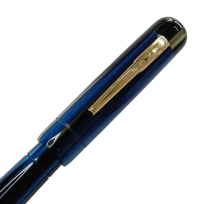Ranga Peytonstreetpens Premium Acrylic Fountain Pen Blue Stripes Steel Nib Image 3